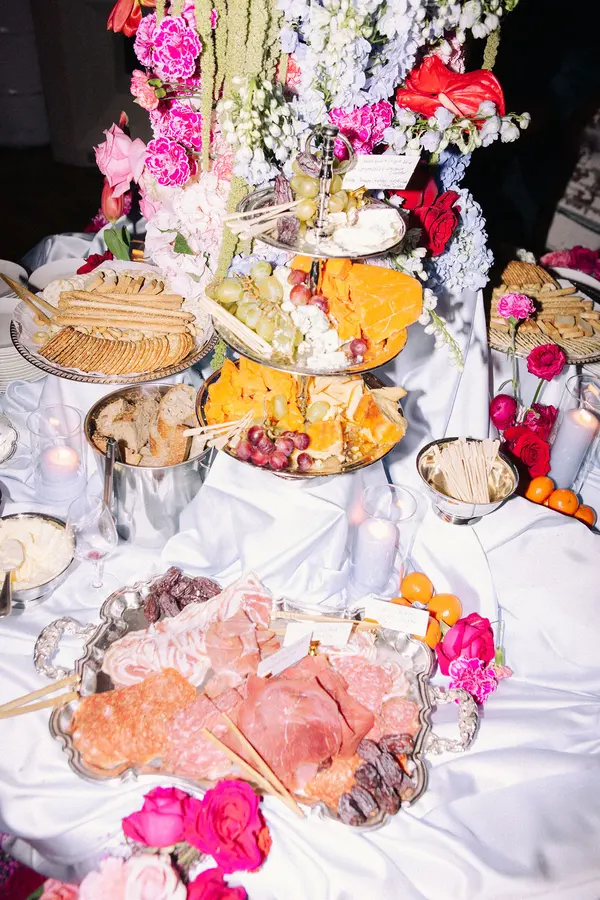 Emily & Aaron wedding florals at Piano Piano Restaurant and Standard Time by Mythology Floral Art, Toronto, photograph by Anthony Tuccitto