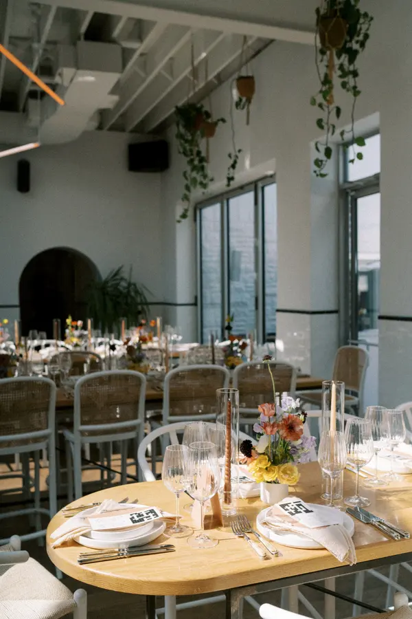 Nicky & Josh wedding florals at Paris Paris Restaurant by Mythology Floral Art, Toronto, photograph by Adriana Morais Photography