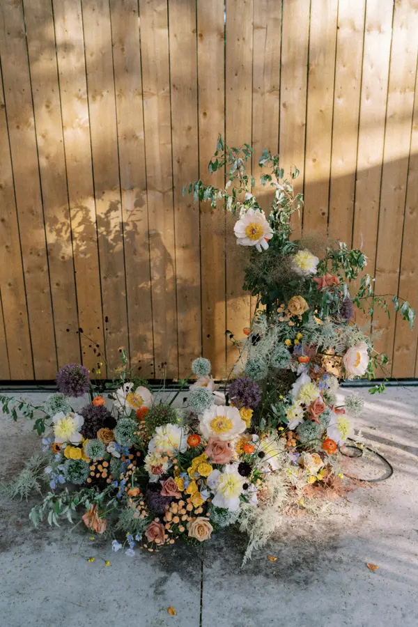 Nicky & Josh wedding florals at Paris Paris Restaurant by Mythology Floral Art, Toronto, photograph by Adriana Morais Photography
