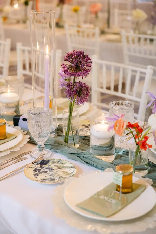 Peggy & Brandon wedding florals at Enoch Turner Schoolhouse by Mythology Floral Art, Toronto, photograph by 515 Photography