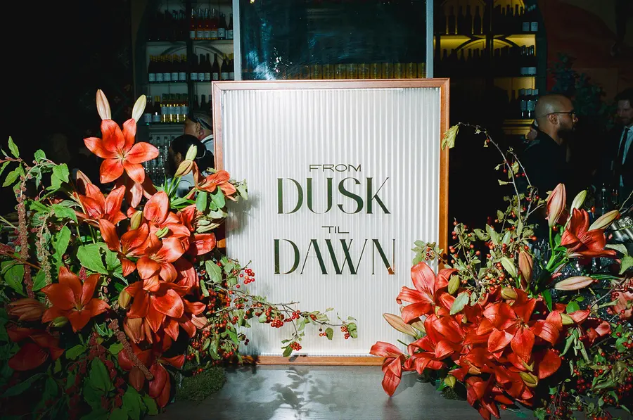 Sarah & Robyn wedding florals at Beso By Patria by Mythology Floral Art, Toronto, photograph by 3b Photography + Ryanne Hollies